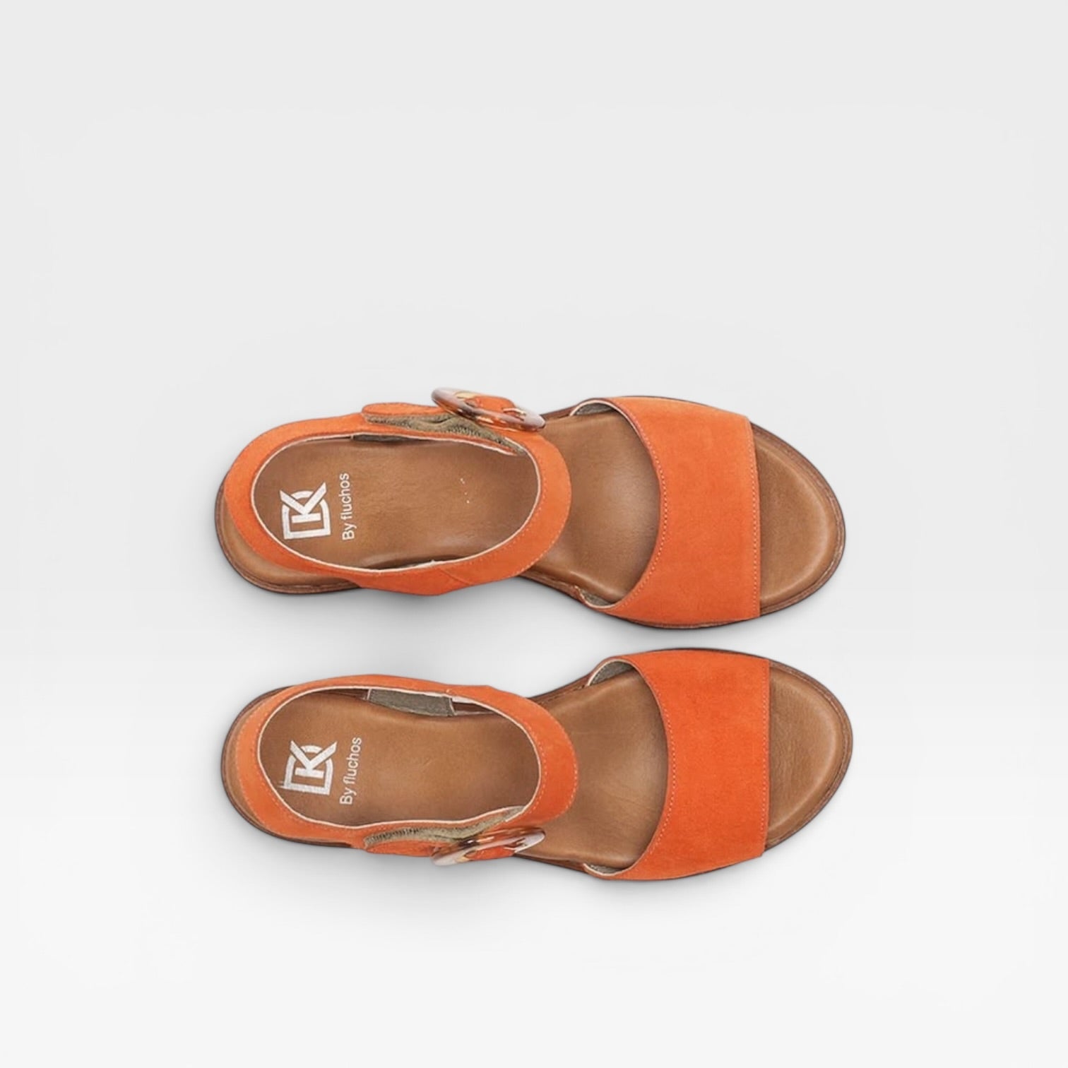 Sandalia naranja Nido- Fluchos