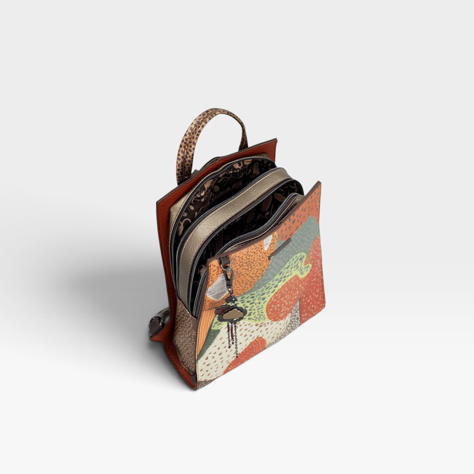 Mochila cuadrada Odyssey multicolor - Anekke