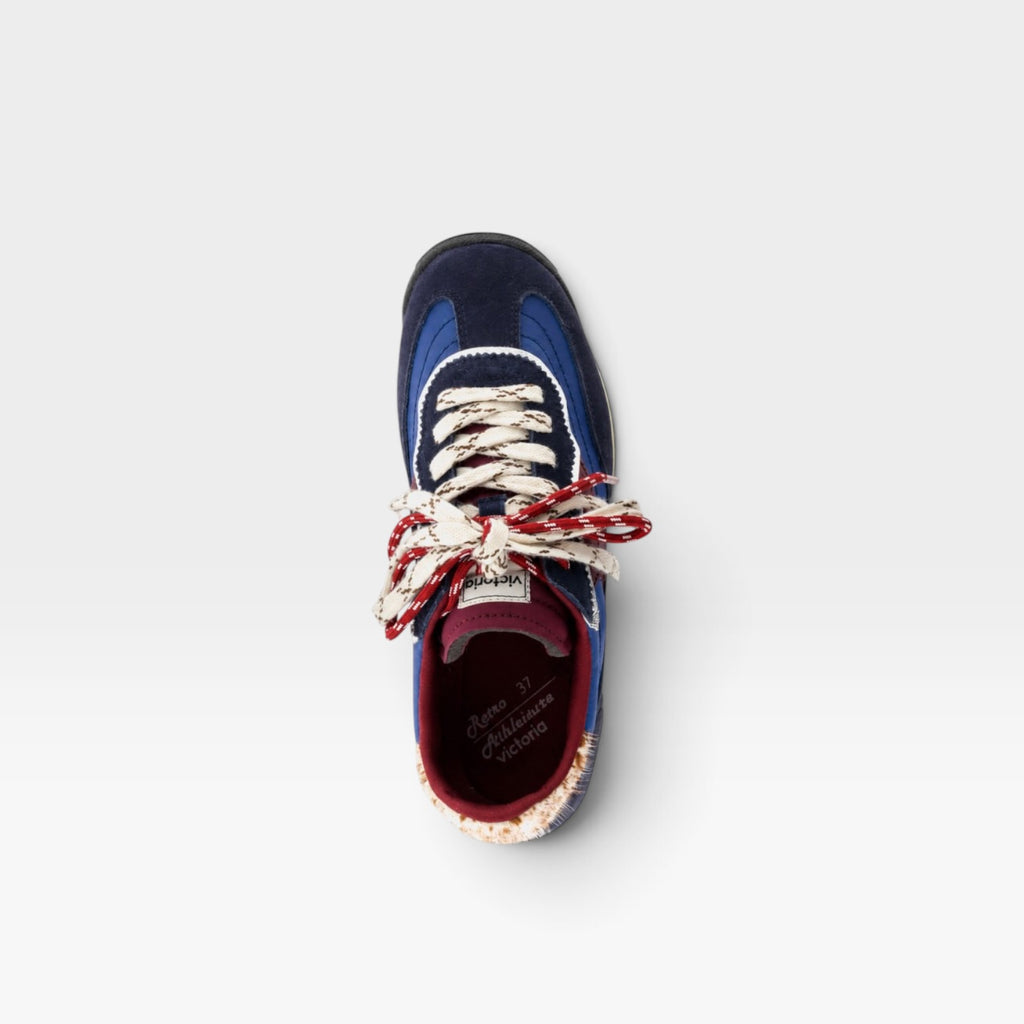 Sneakers Saturno nylon & serraje - Victoria
