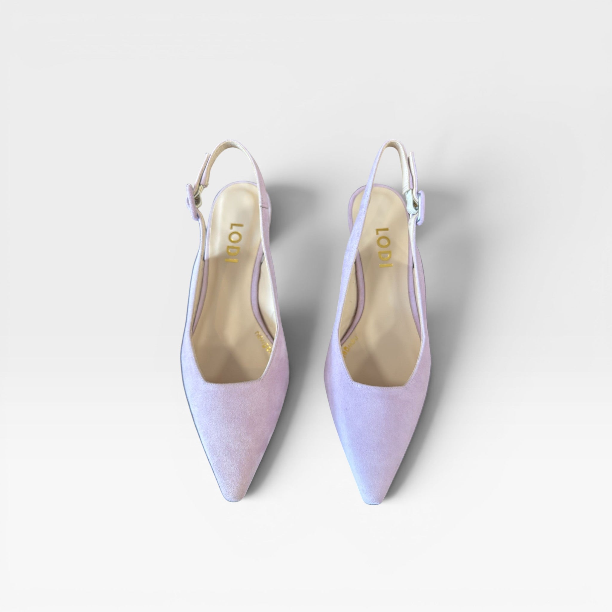 Zapato destalonado Juco ante lila - Lodi