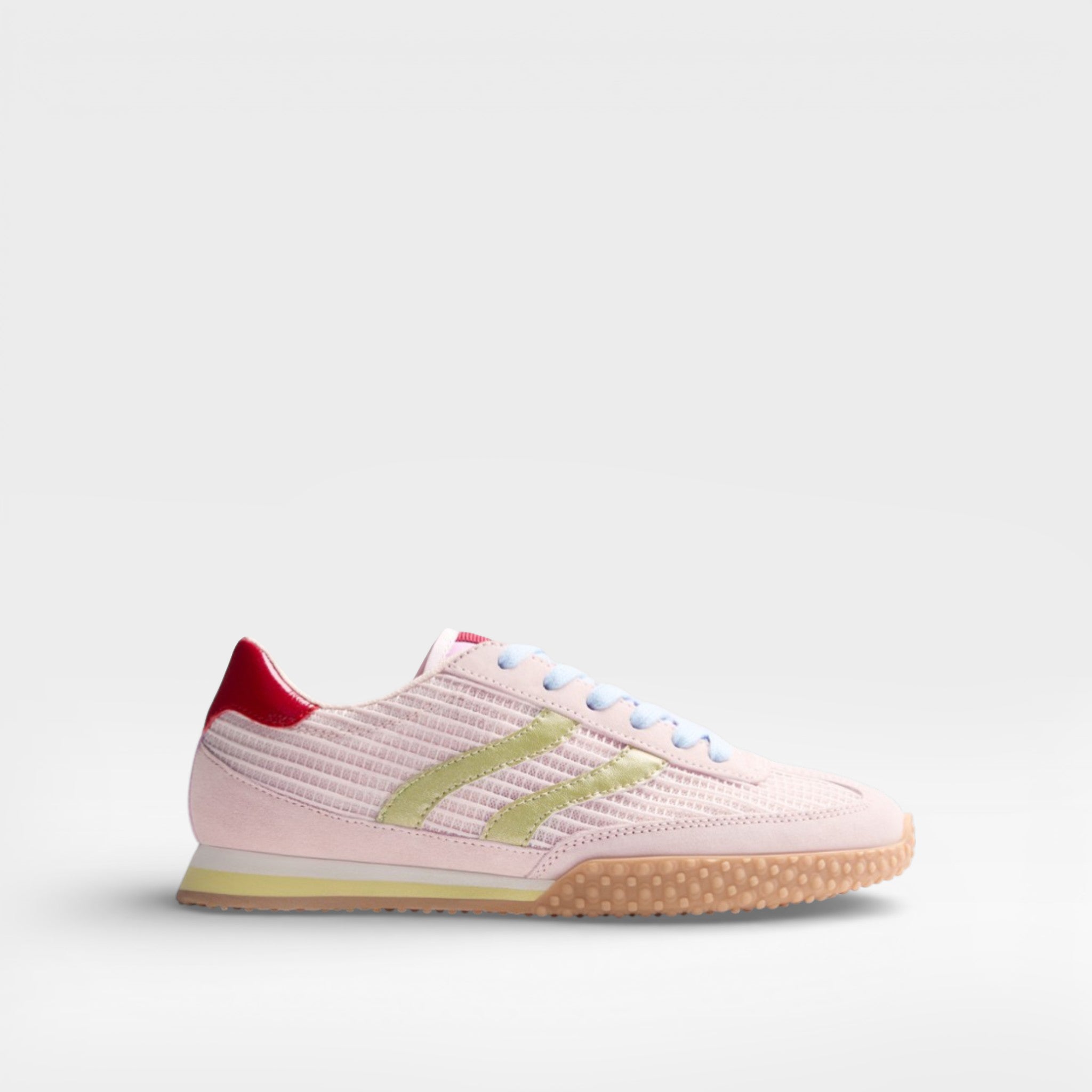 Zapatillas Piel y Rejilla Chake Rosa - Gioseppo