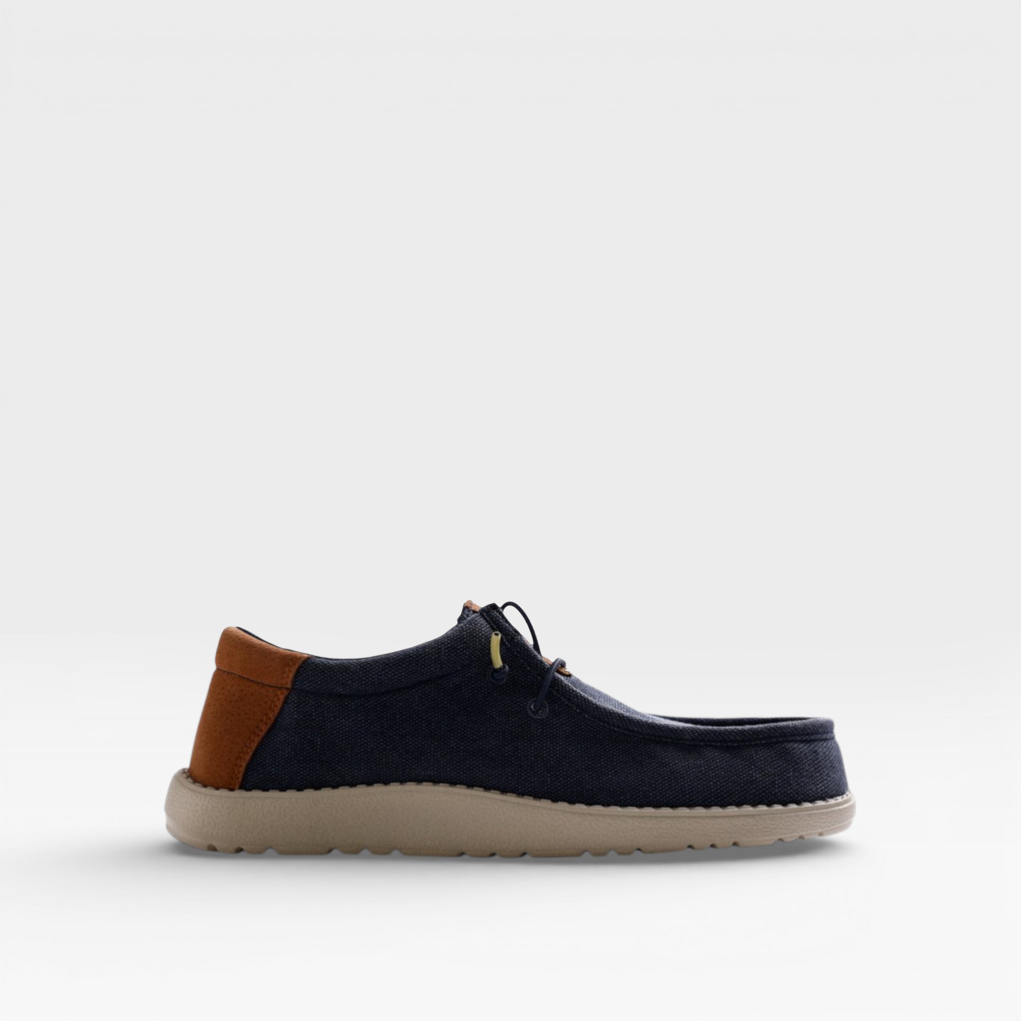 Mocasines Wallabee Lona Orford Marino - Gioseppo