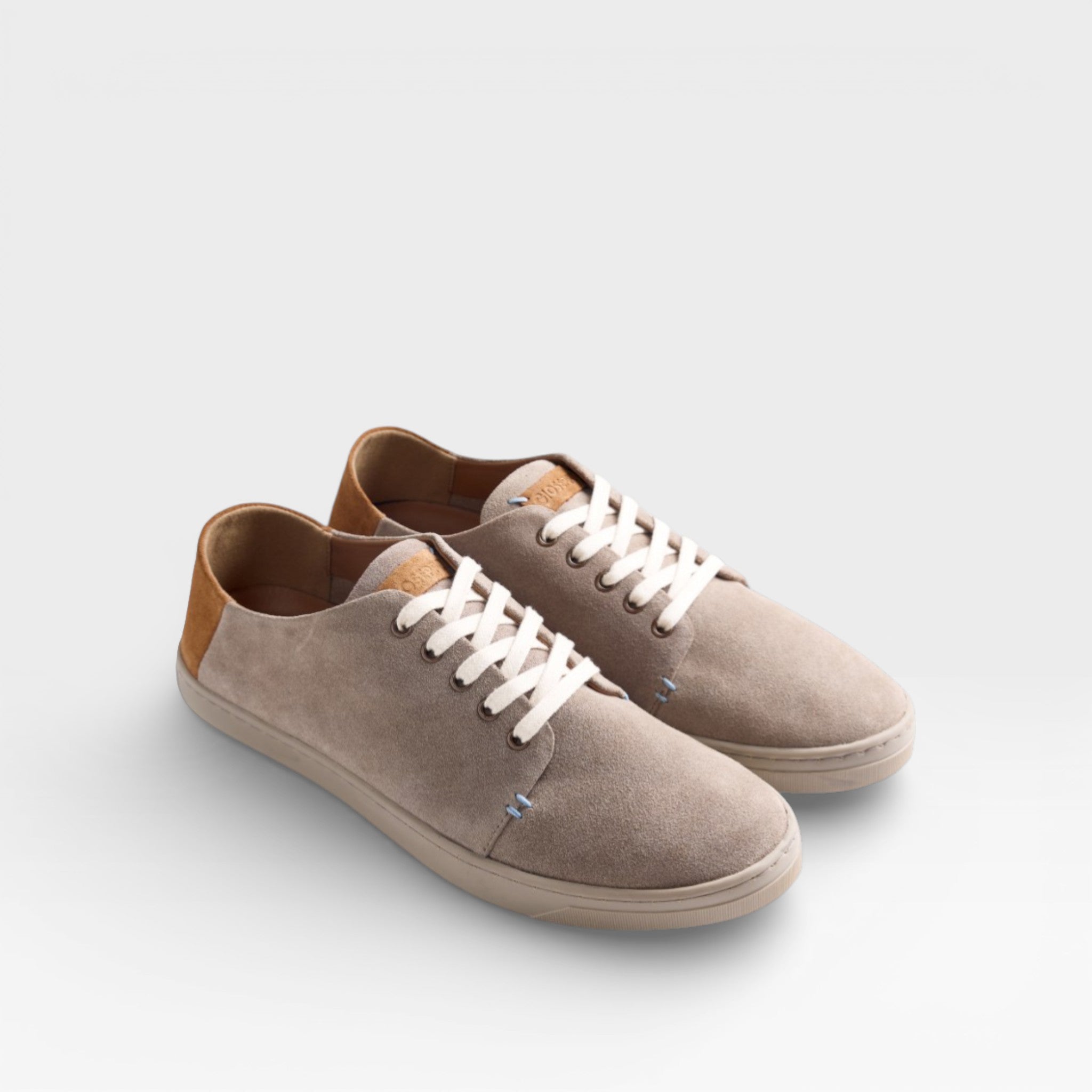 Zapatillas piel serraje Mawanza Taupe - Gioseppo