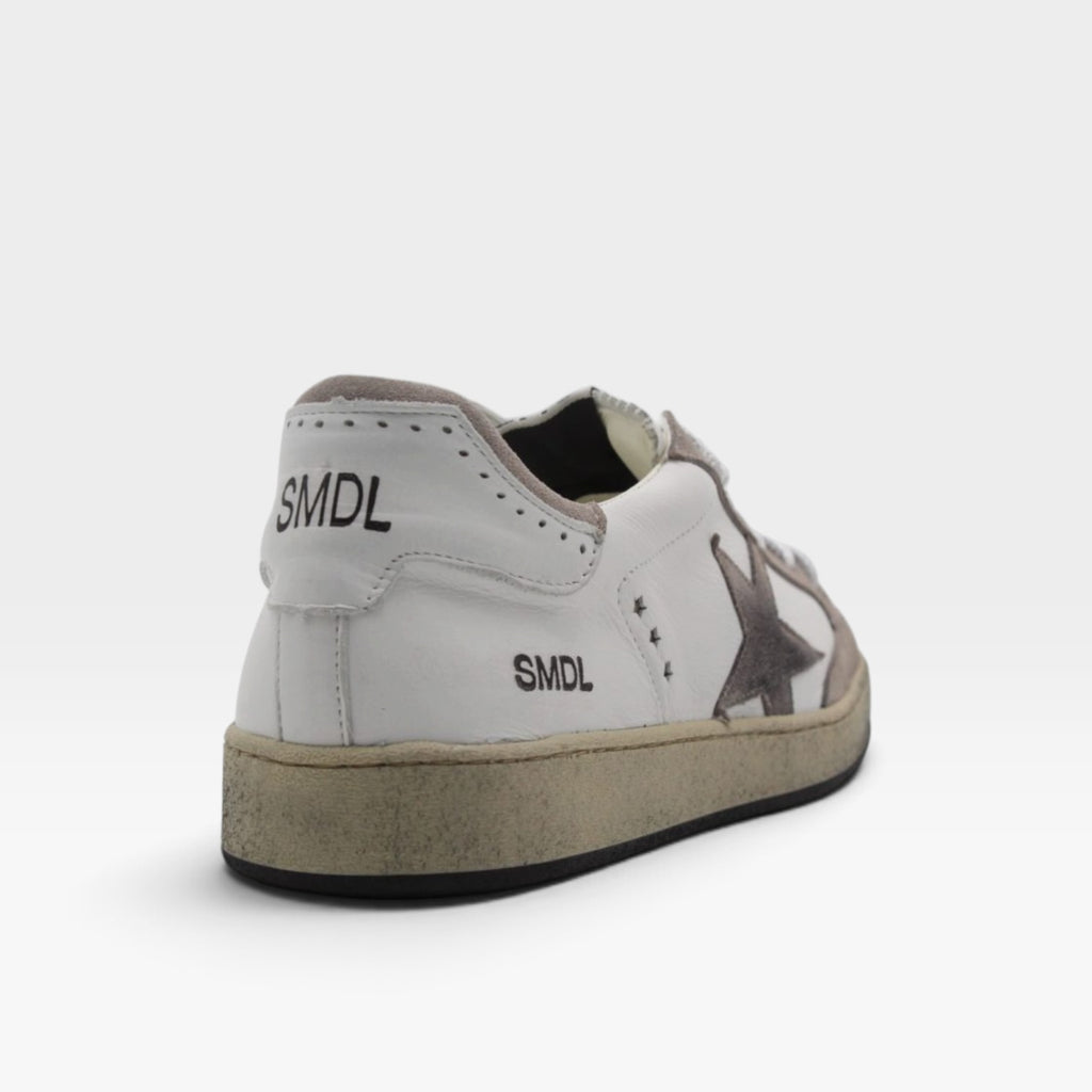 Sneaker Star afelpado perla - Silver Moose
