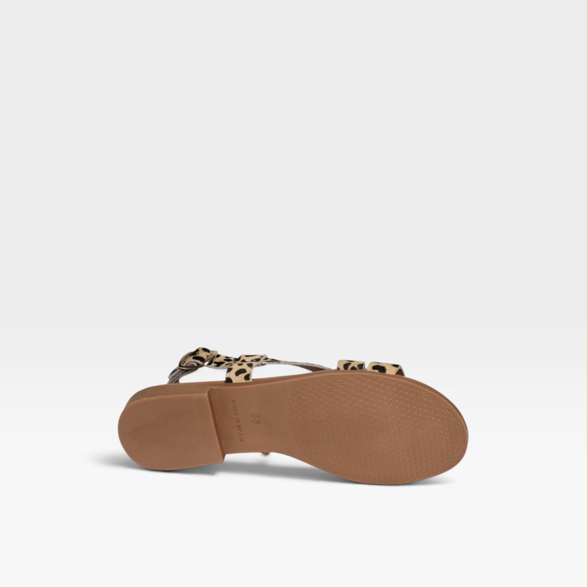 Sandalias tiras Animal print  - Carla Tortosa