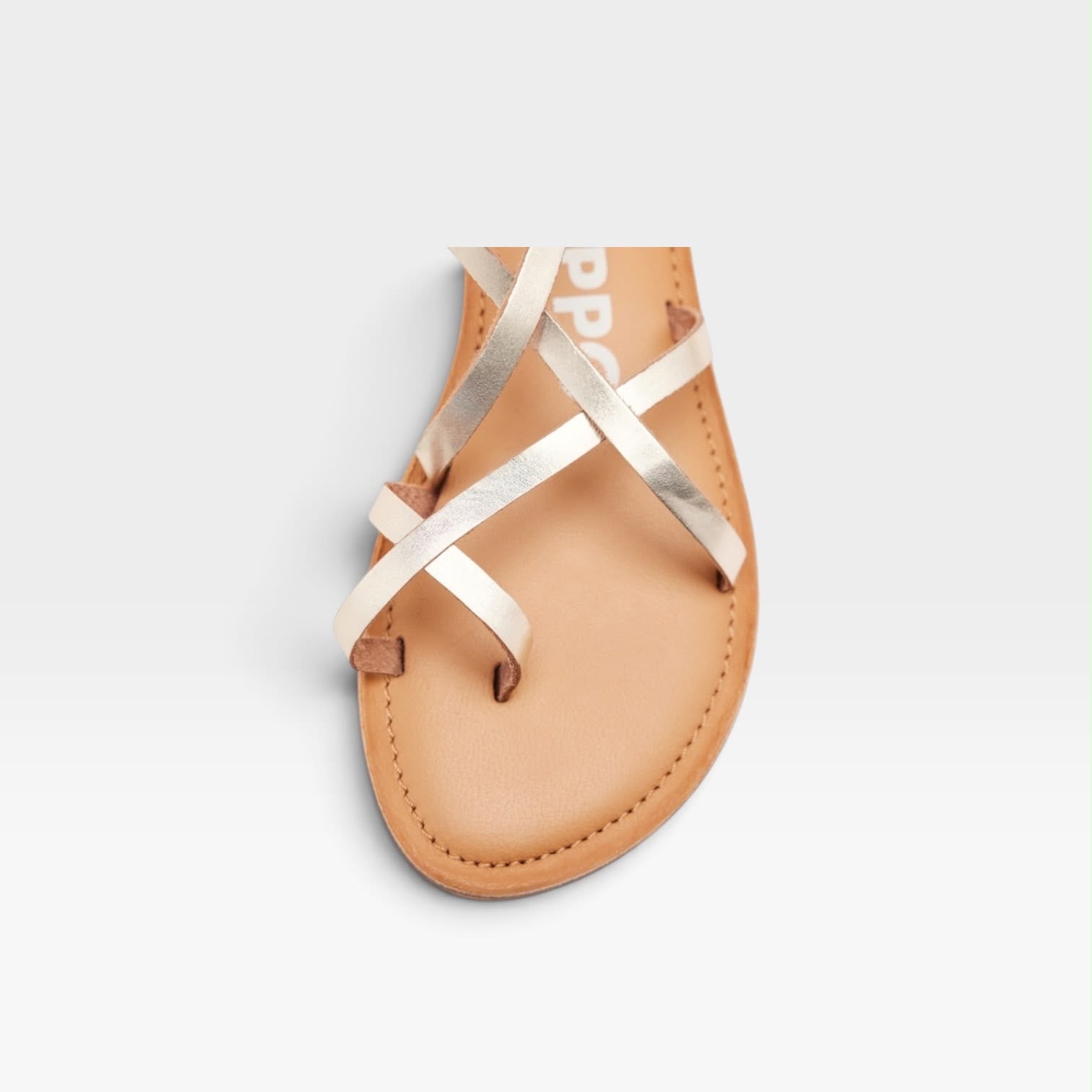 Sandalias planas de piel en forro y piel - Gioseppo