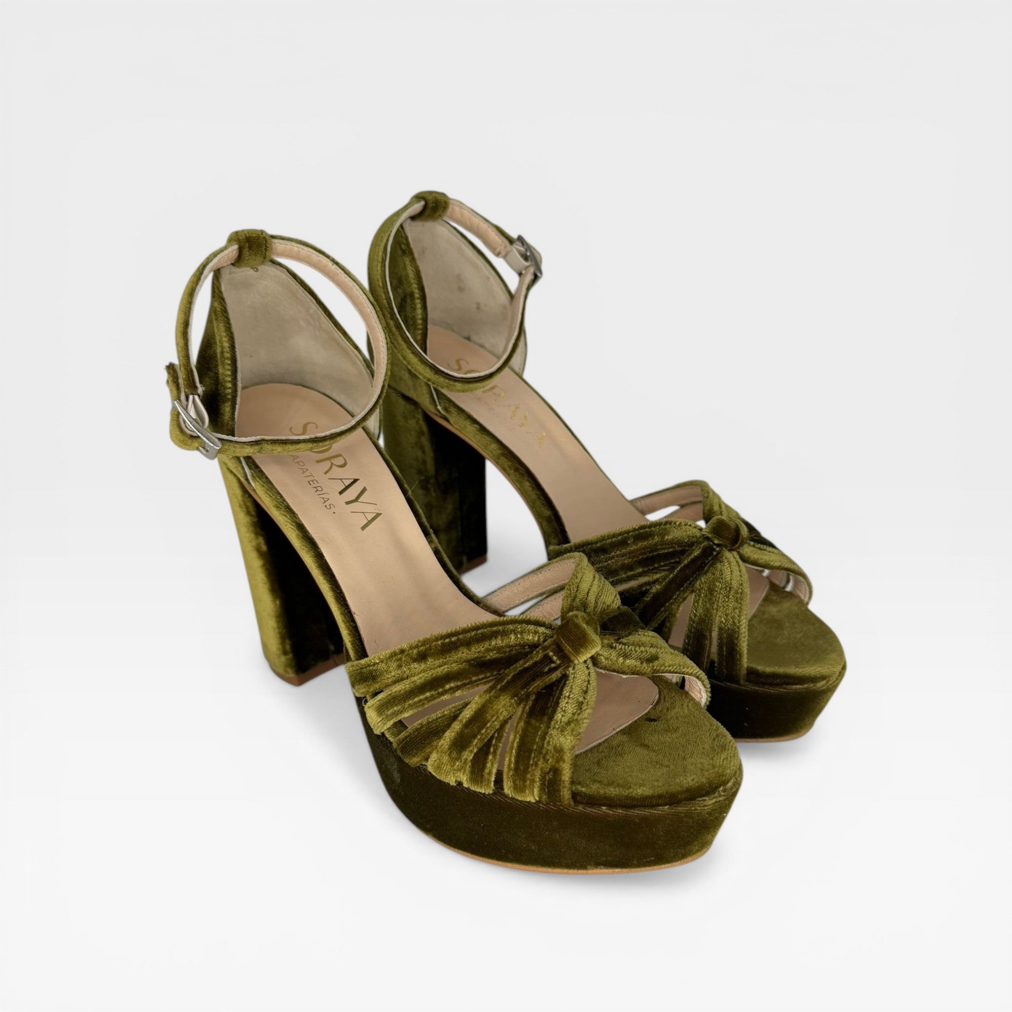 Sandalias Tacón Bosque  - Soraya