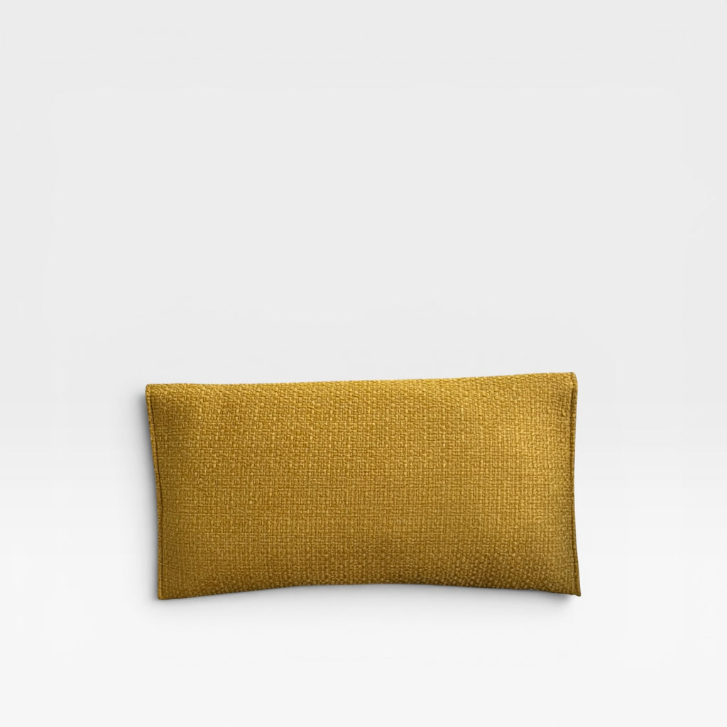 Bolso amarillo con broche multicolor fiesta -Sitara