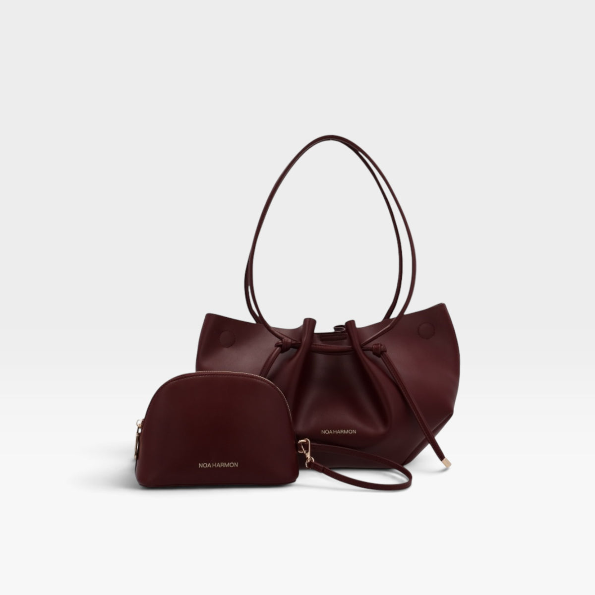 Bolso shopper burdeos - Noa Harmon