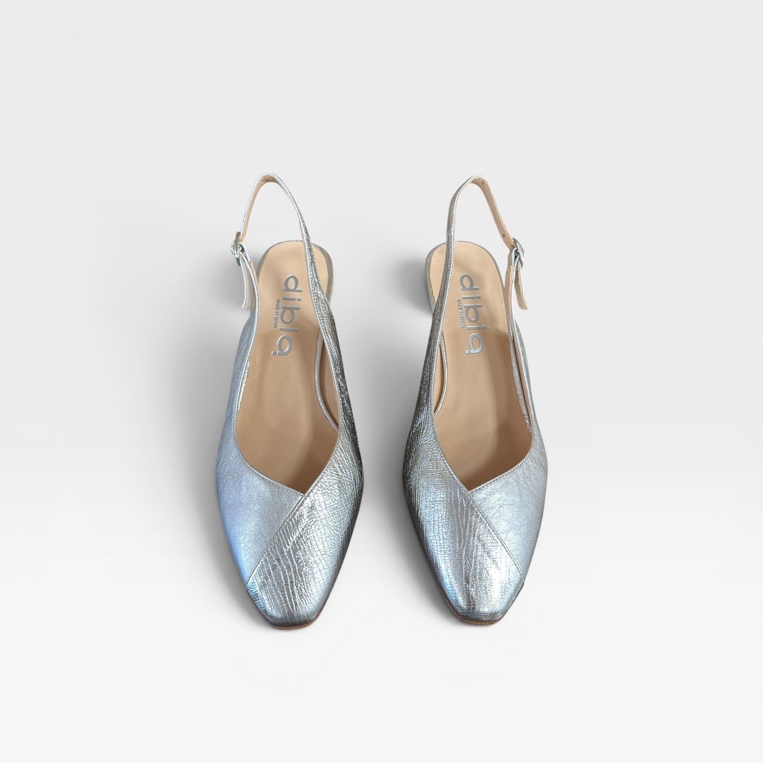Zapato mujer plata - Dibia
