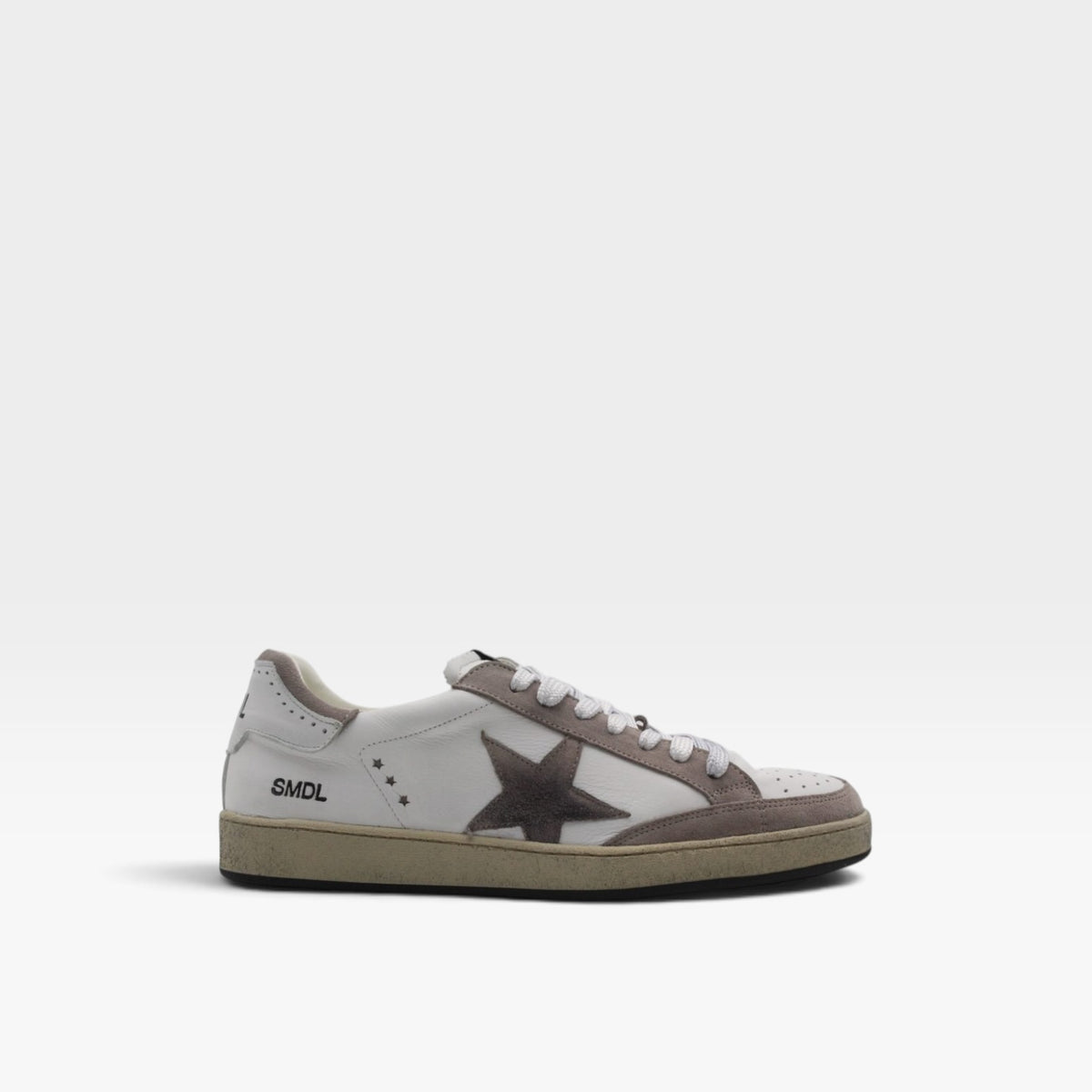 Sneaker Star afelpado perla - Silver Moose
