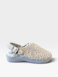 Zapatillas de casa efecto borrego beige - Salvi