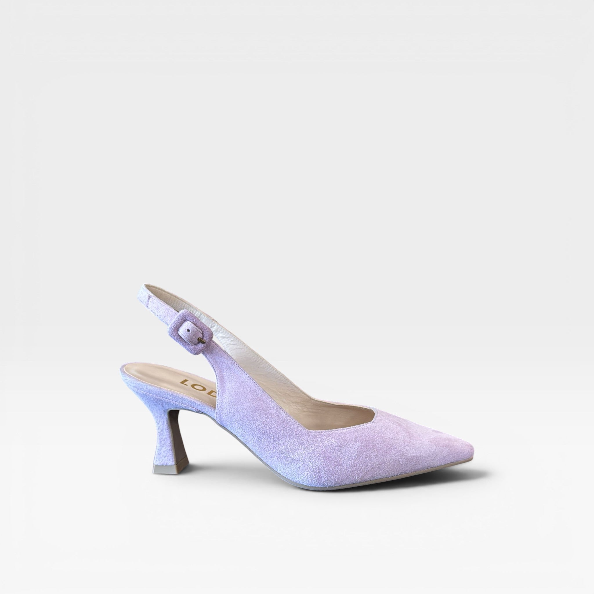 Zapato destalonado Juco ante lila - Lodi