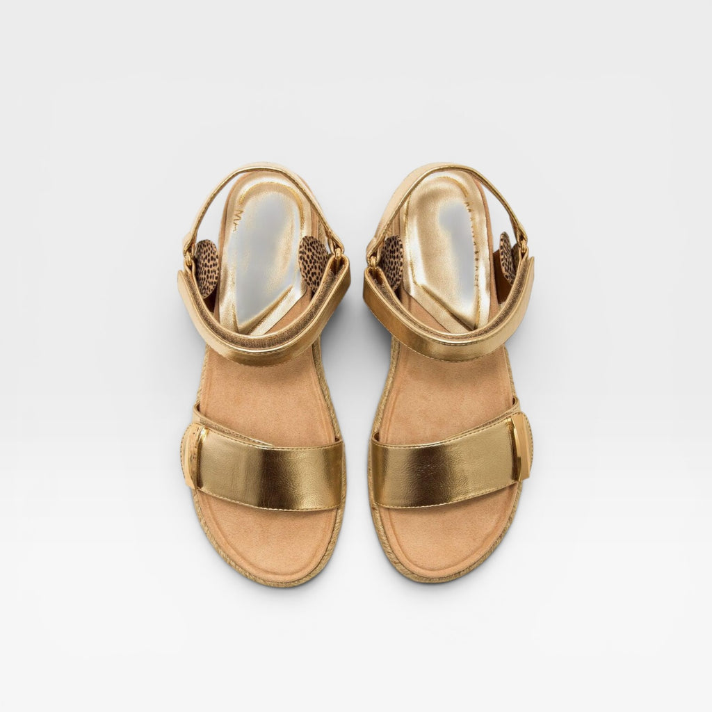 Sandalias de cuña anzio- Mariamare