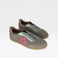 Zapatillas Gris y rosa  - Silver Moose
