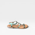 Sandalias tiras verde  - Carla Tortosa