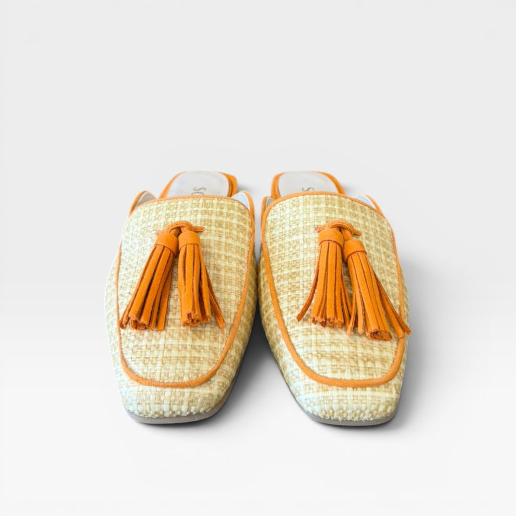 Mule naranja y camel - Soraya