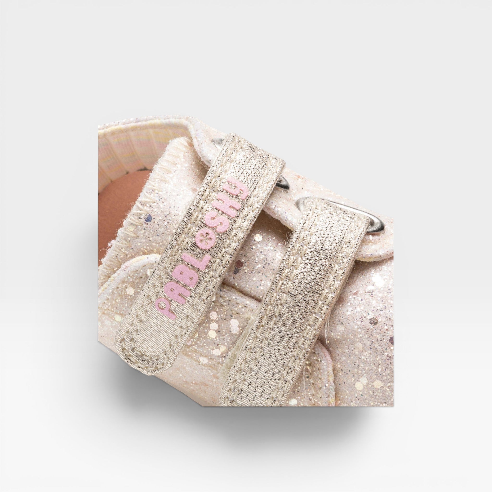 LONA 984380 dorada y rosa - Pablosky