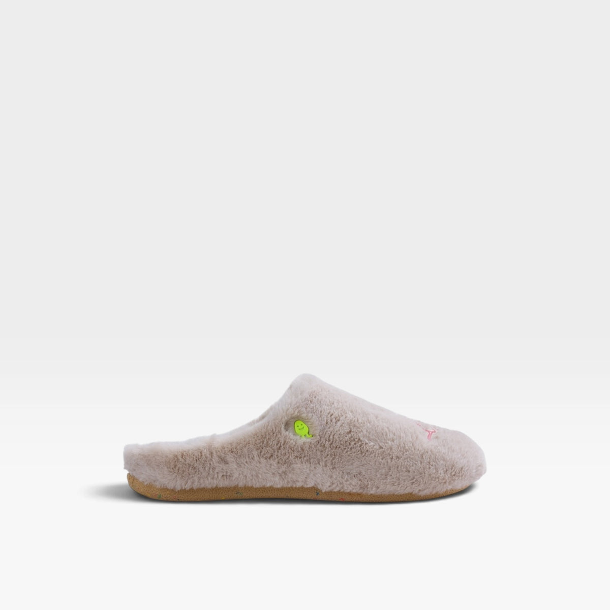 Zapatillas de casa de pelo con texto - Hot Potatoes