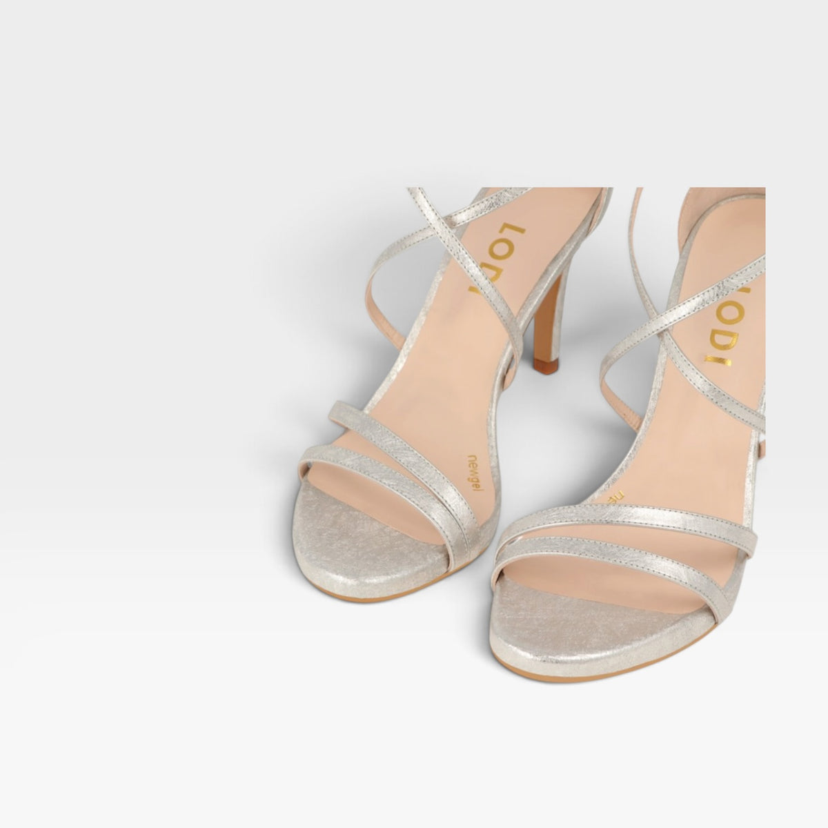 Sandalias plateadas Inriko X - Lodi