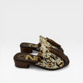 Sandalia tacón  animal print - Nival