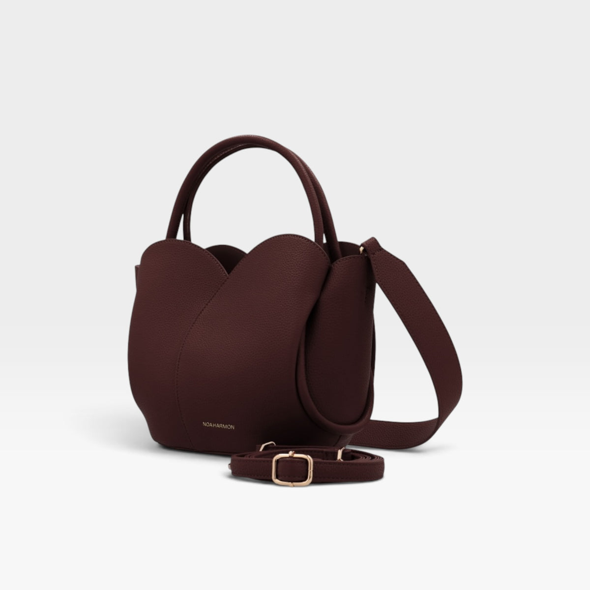 Bolso tulipán burdeos - Noa Harmon