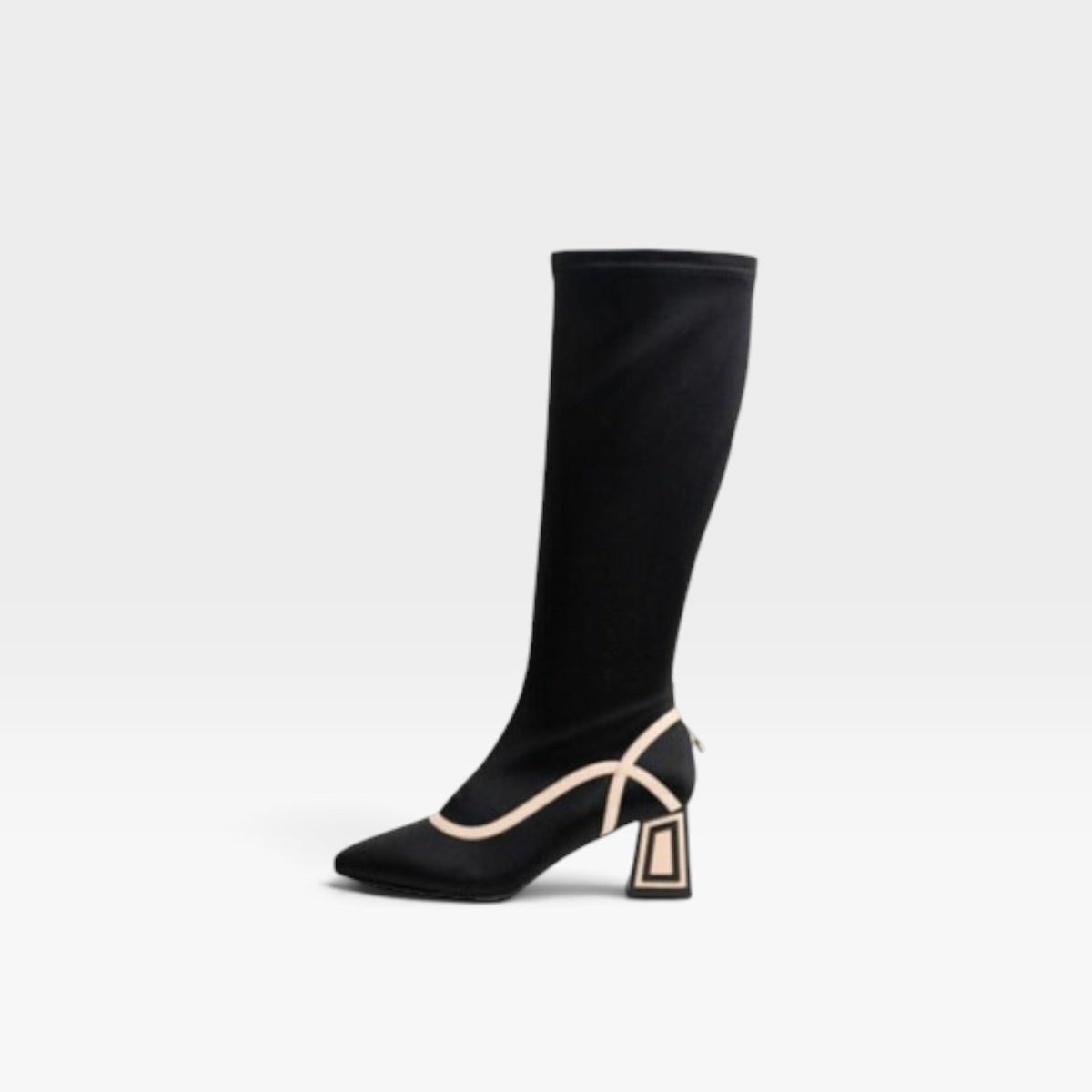 Bota alta negra - Rock Away