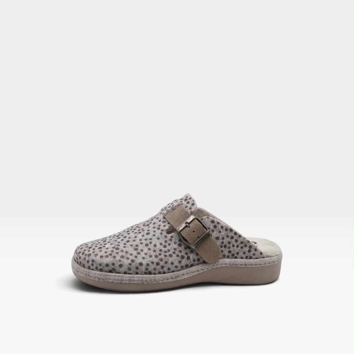 Zapatillas de casa Madrid Gotas arena - Salvi