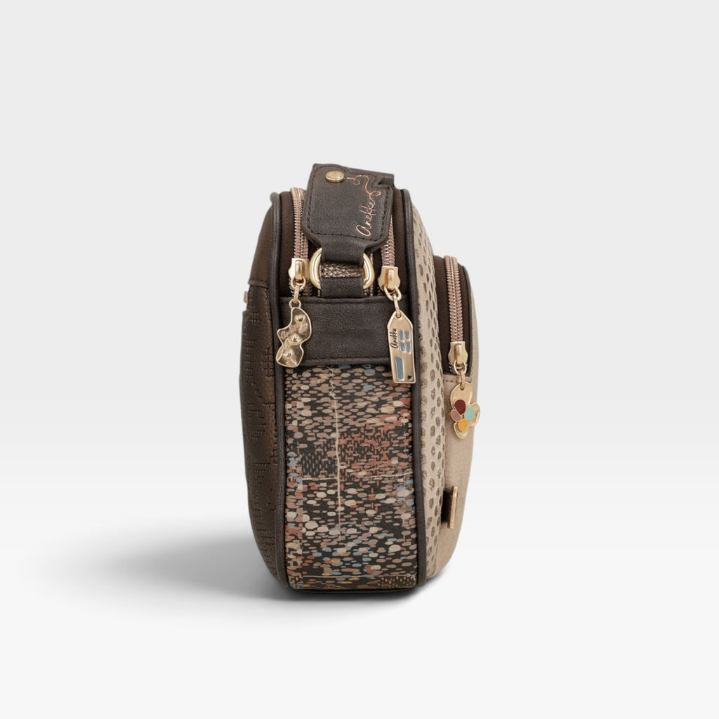 Bandolera con bolsillo frontal Tulip - Anekke