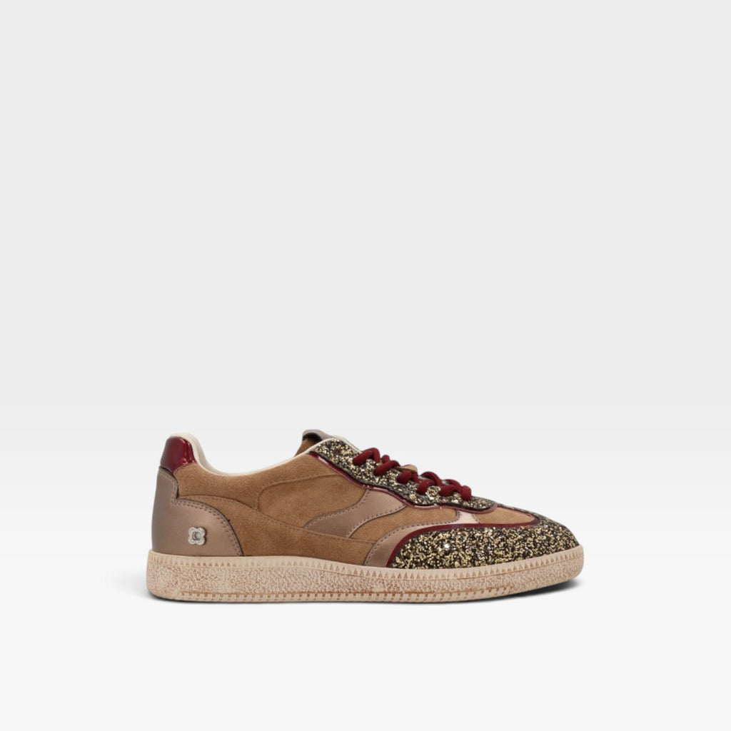 Sneaker Ten glitter multi beige  - Noa Harmon