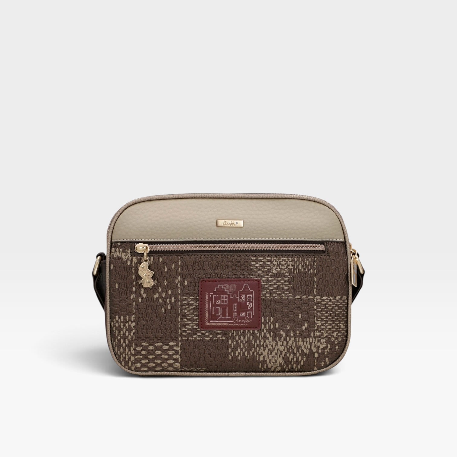 Bandolera con bolsillo frontal Blossom - Anekke