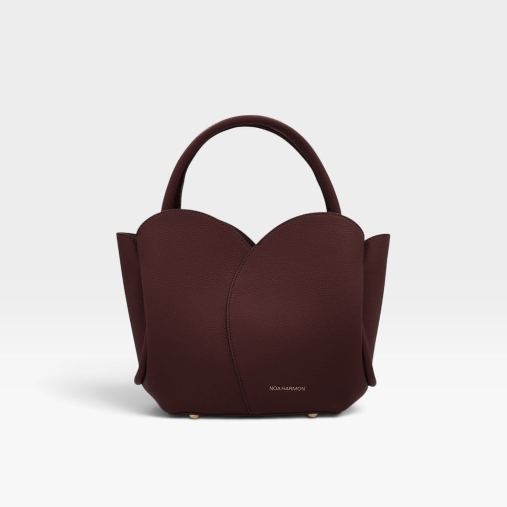 Bolso tulipán burdeos - Noa Harmon