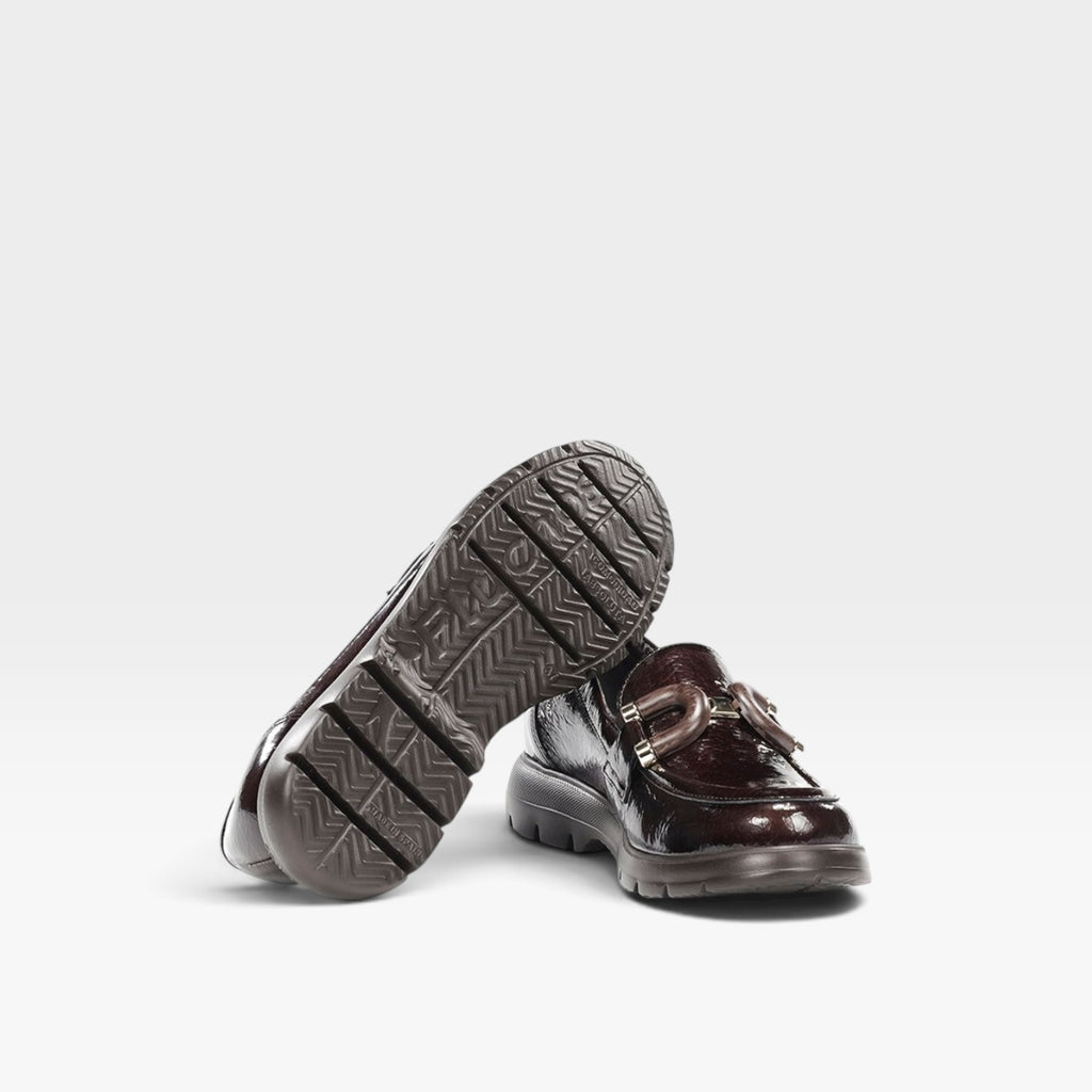 Mocasín marrón Gladis F2514 - Fluchos