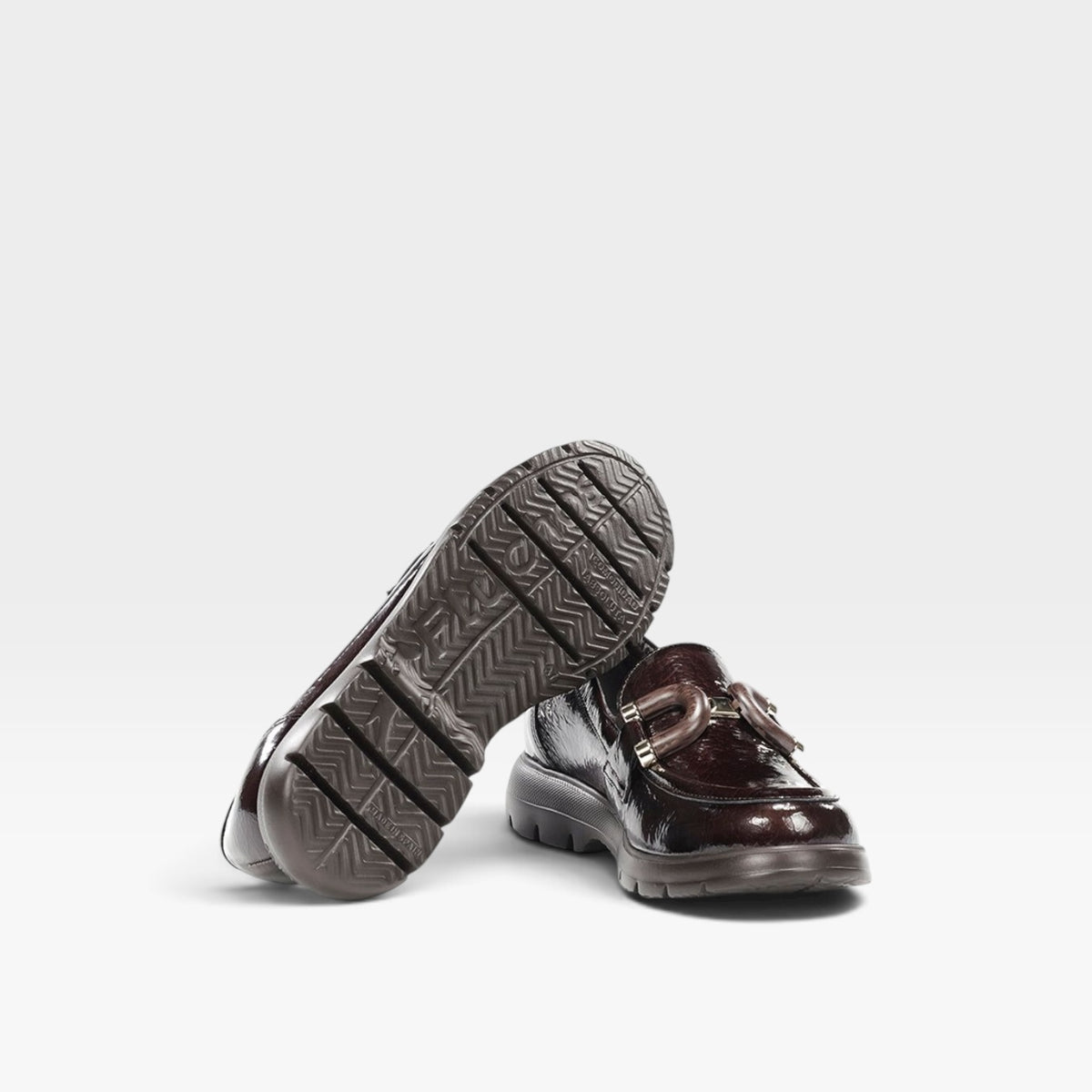 Mocasín marrón Gladis F2514 - Fluchos