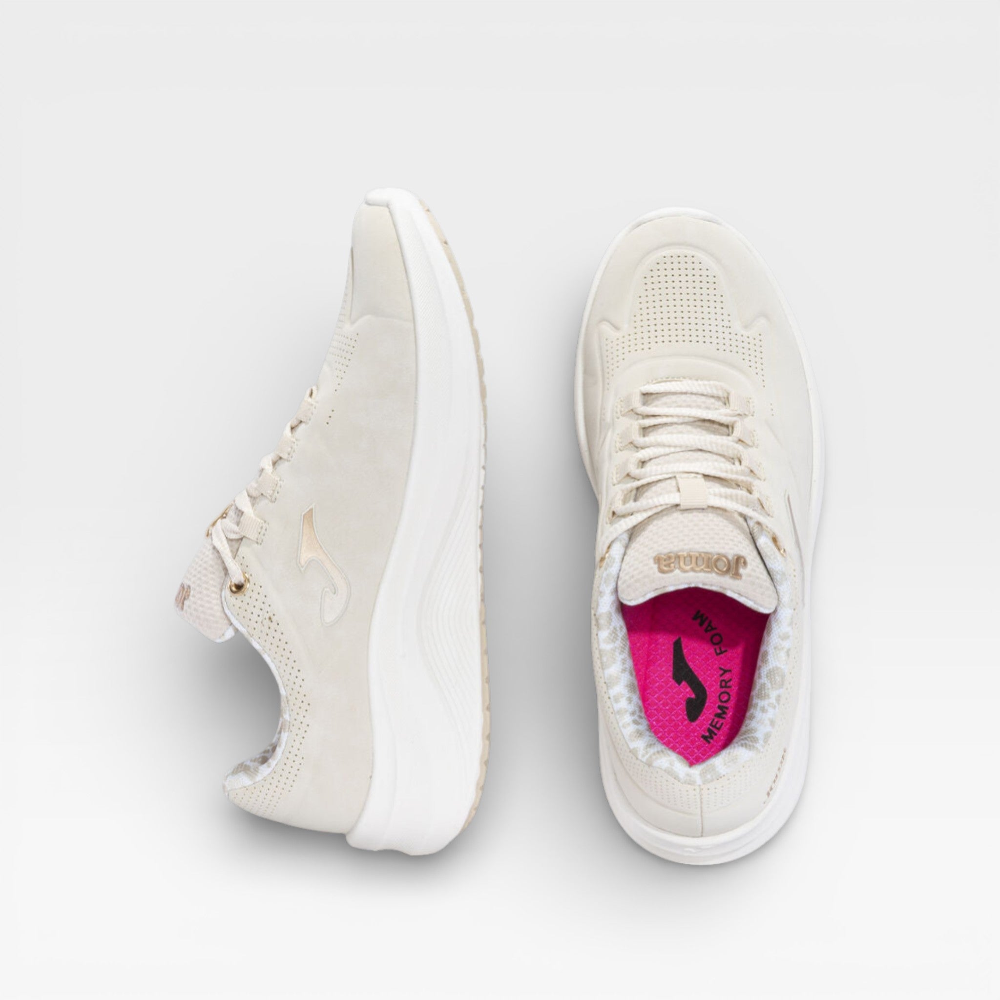 Zapatillas Casual N-400 Lady 24 Mujer Beige - Joma