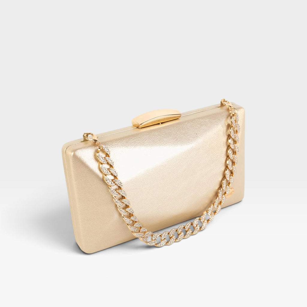 Clutch fiesta Ginza oro - Kbas