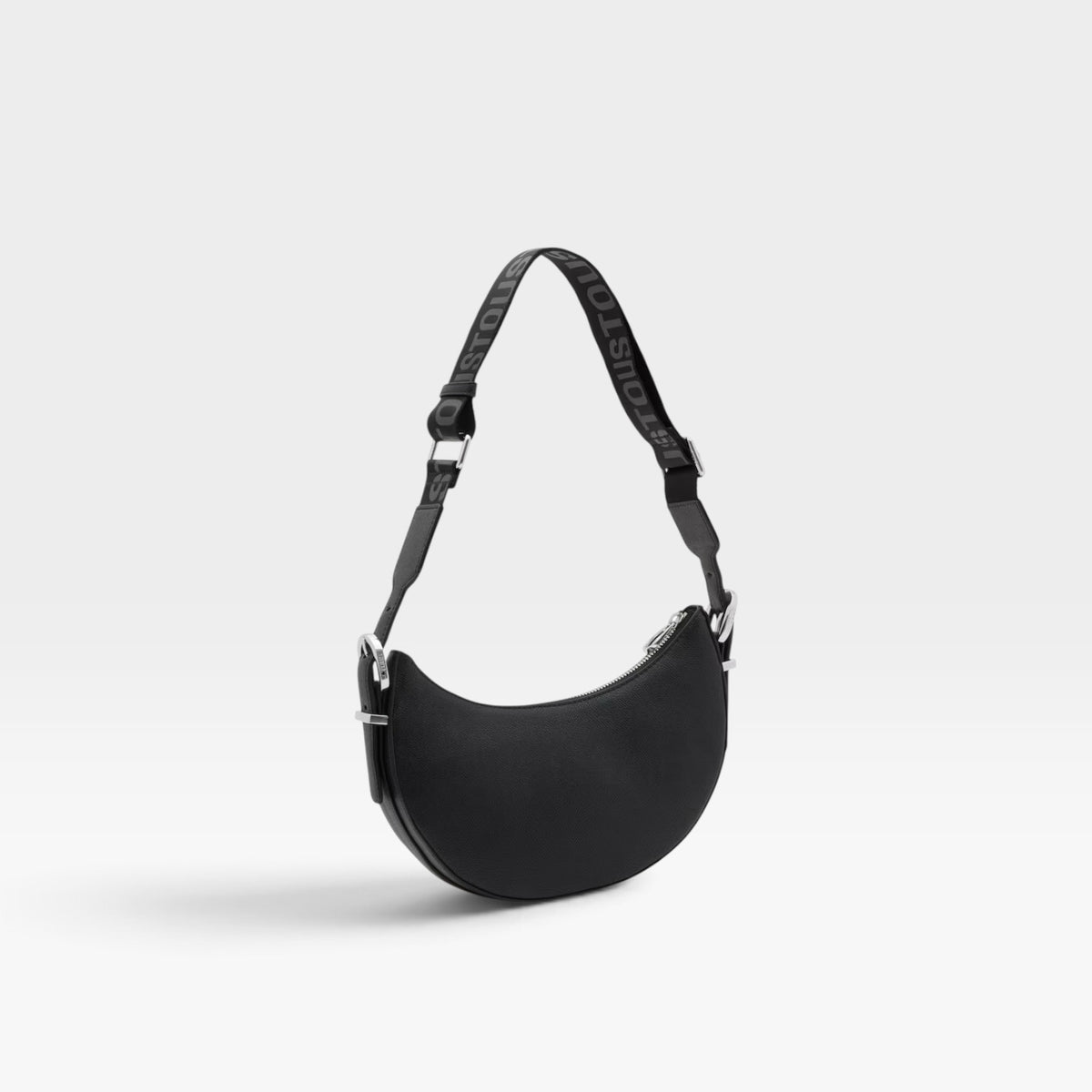 Bolso de hombro mediano negro - Tous