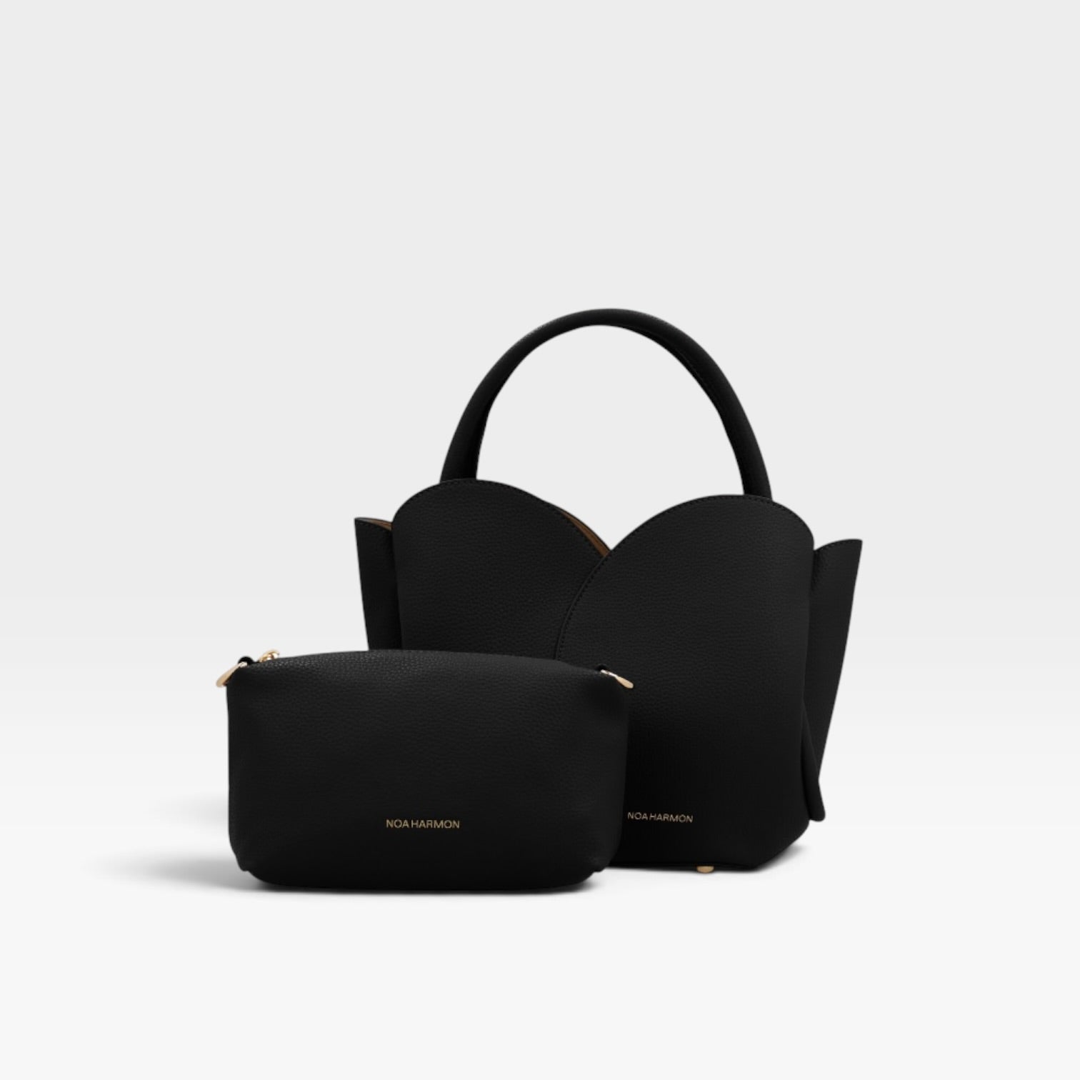 Bolso tulipán negro - Noa Harmon