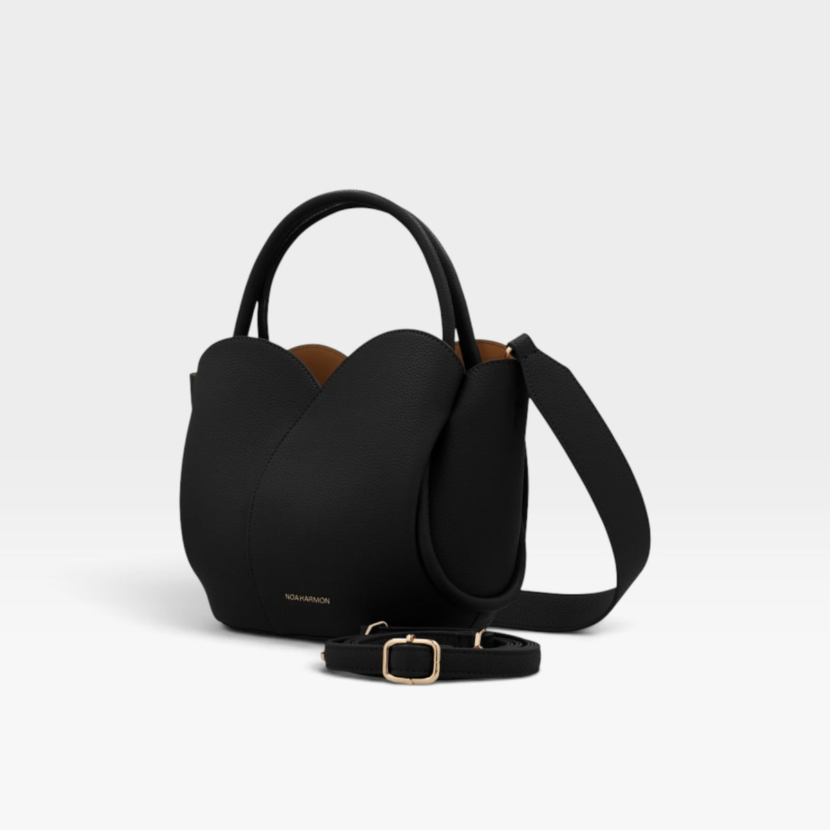 Bolso tulipán negro - Noa Harmon