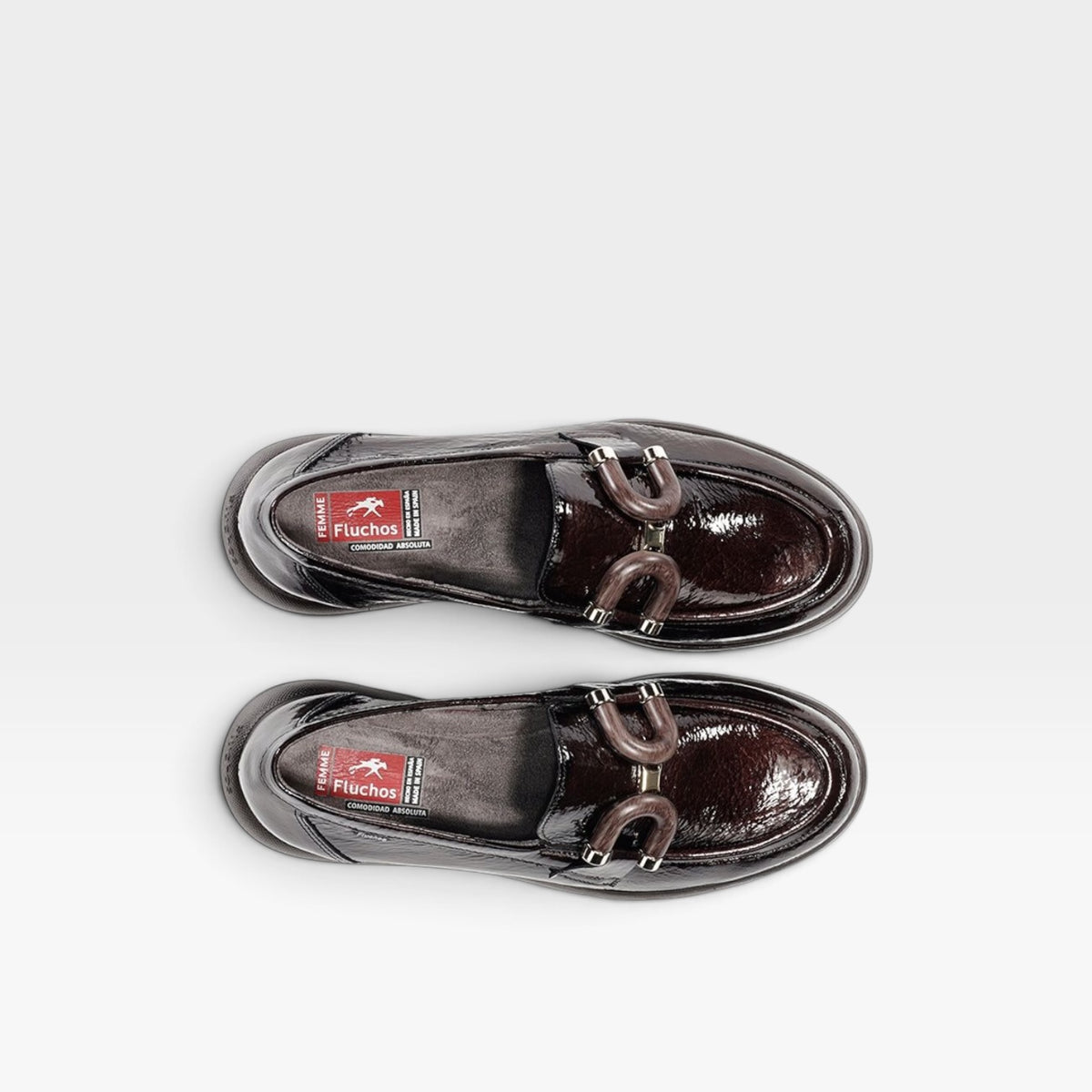 Mocasín marrón Gladis F2514 - Fluchos