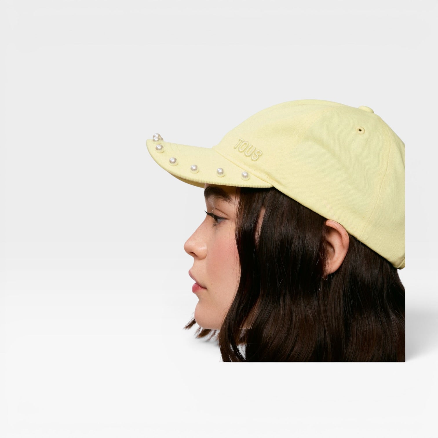 GORRA AMARILLA PEARLS - TOUS