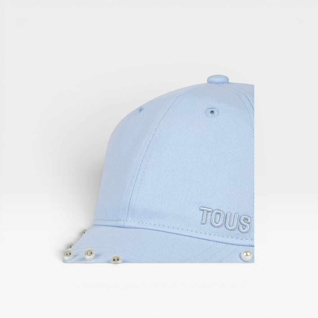 GORRA AZUL CIELO PEARLS - TOUS
