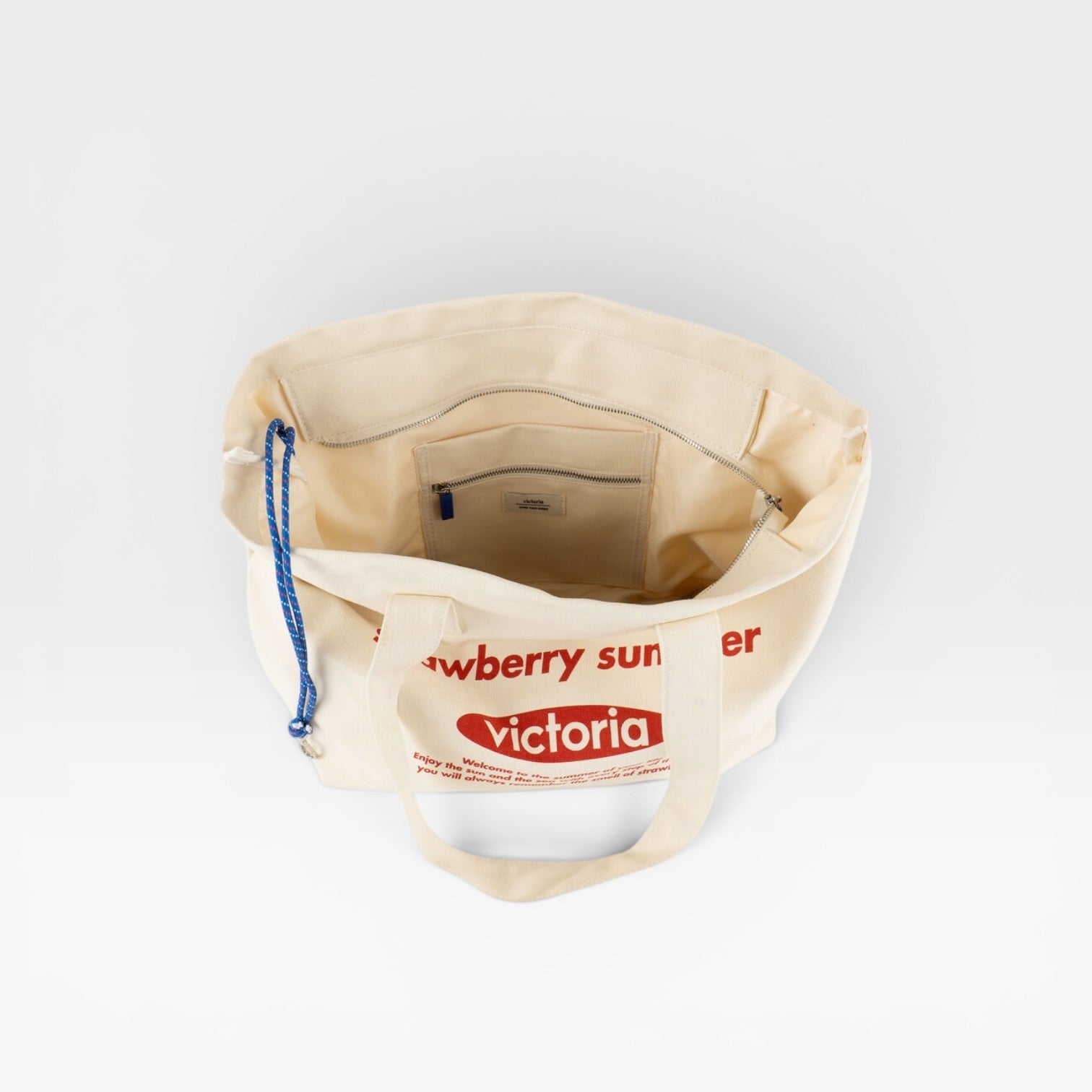 SHOPPER ALGODÓN MENSAJE - VICTORIA