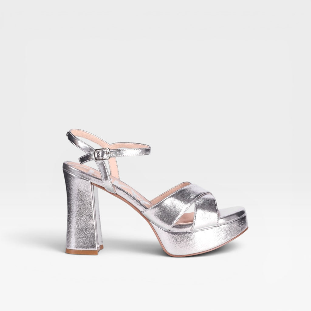 Sandalias Piel Vegana de Mujer Plataforma - Chika 10