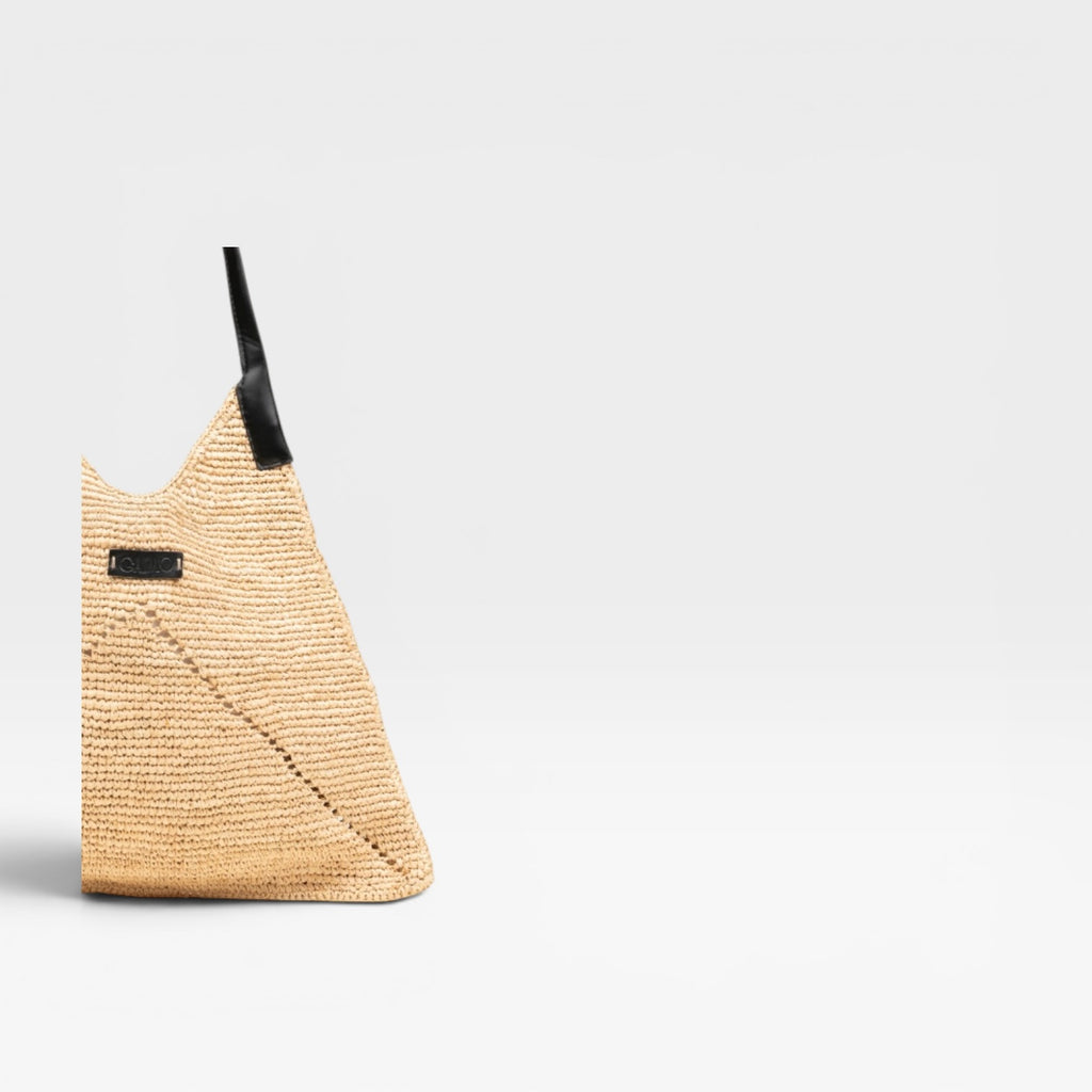 PYRAMIDE BEIGE Bolso shopper para mujer- GAIMO