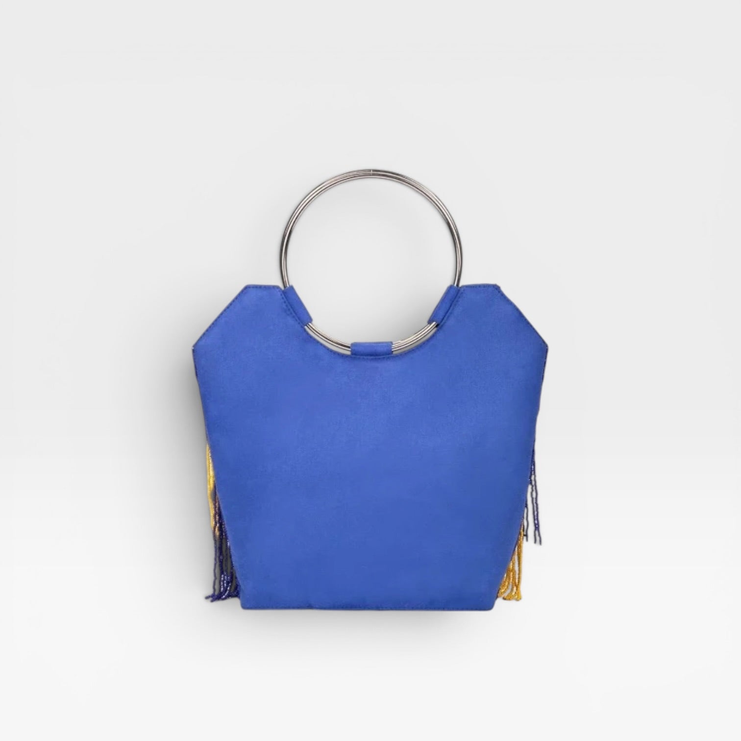 BOLSO MANO FLECOS CUENTAS MULTI- CUPLÉ