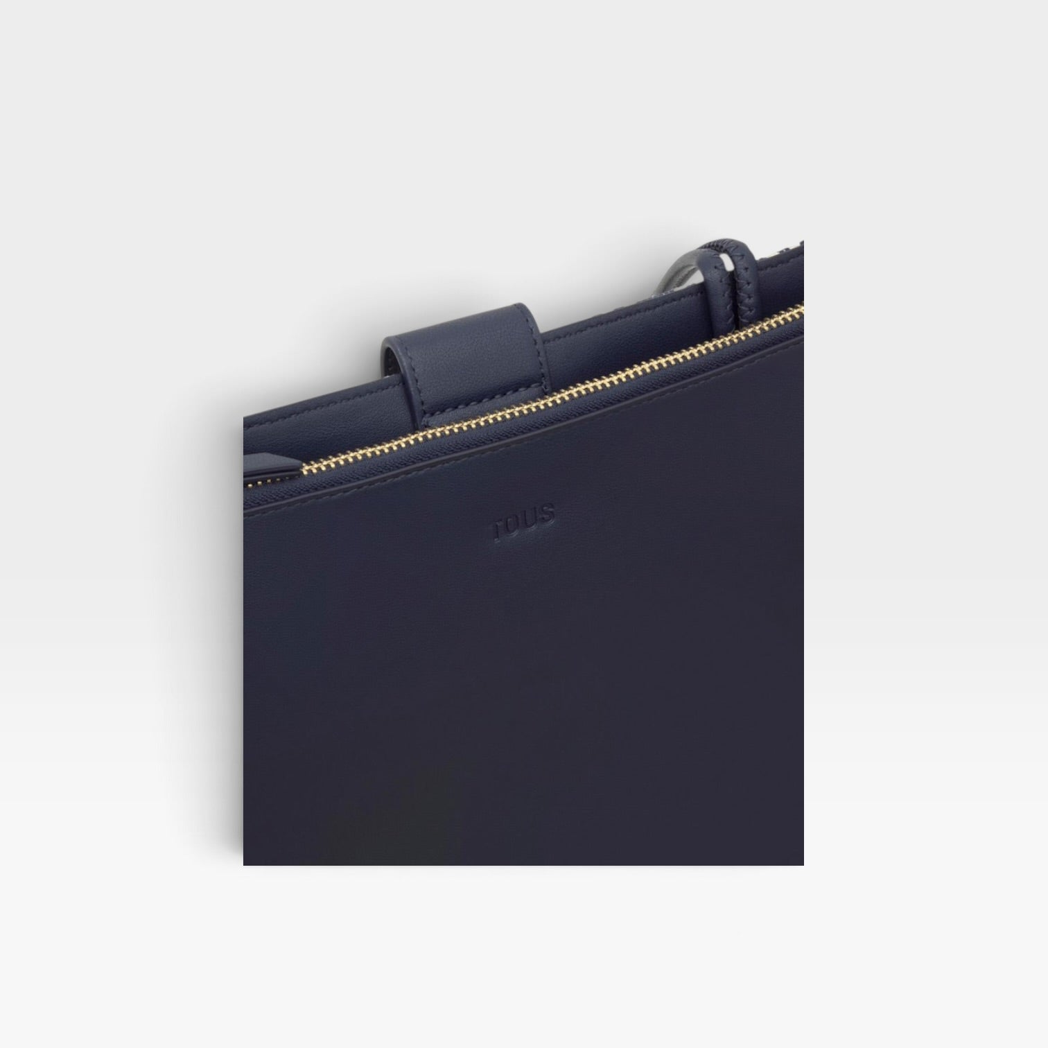 Bolso shopper grande de Jacquard azul marino summer holidays - Tous