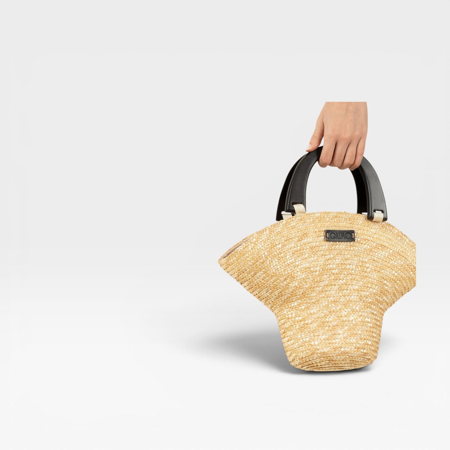 Bolso capazo sombrero beige- Gaimo