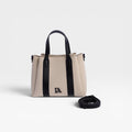 Bolso bandolera mano negro- Don Algodón