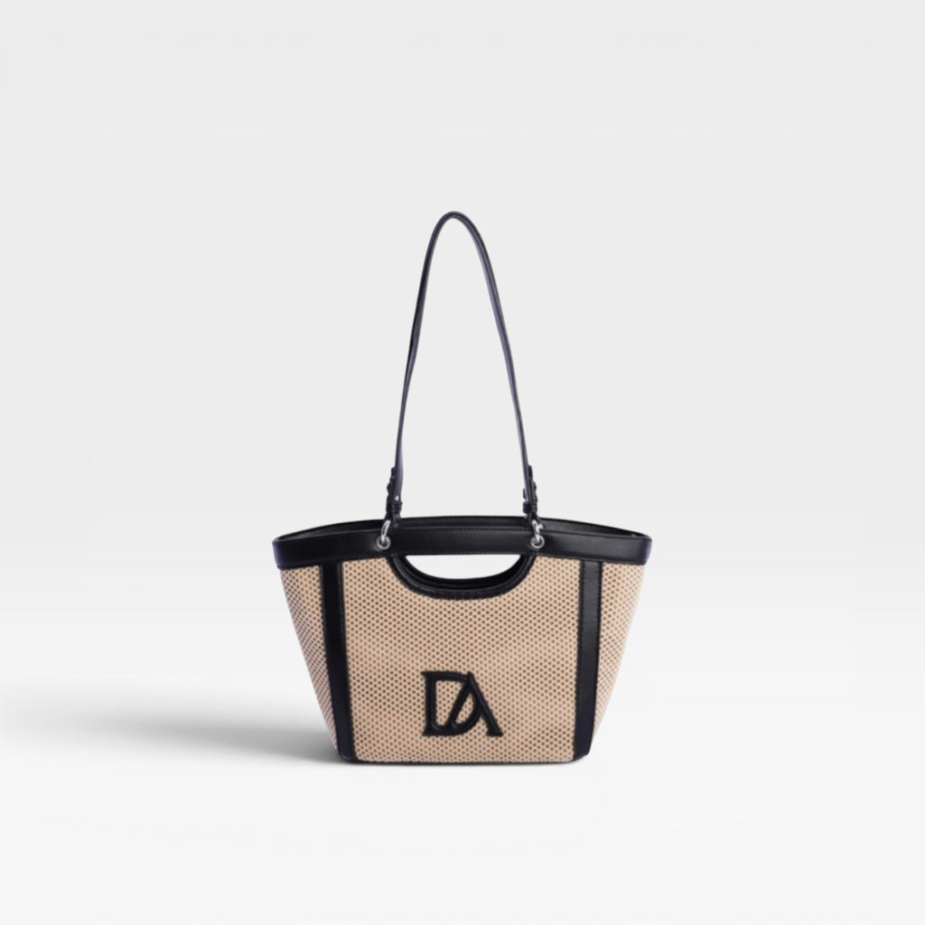 Bolso de mano beige- Don Algodón